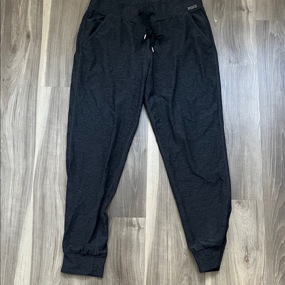Pink Victoria’s Secret Charcoal Yoga Jogger Pants